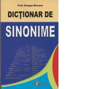 Coperta cărții Dictionar de sinonime