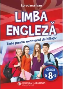 Coperta cărții Limba engleza. Teste pentru examenul de bilingv
