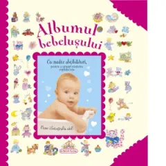 Coperta cărții Albumul bebelusului (roz)