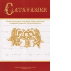 Coperta cărții Catavasier pe dubla notatie muzicala