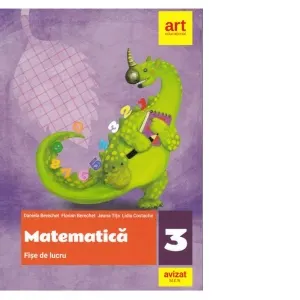 Coperta cărții Matematica. Fise de lucru. Clasa a III-a