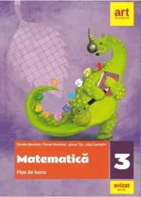 Coperta cărții Matematica. Fise de lucru. Clasa a III-a