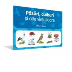 Coperta cărții Mapa - Pasari - cuiburi si alte vietuitoare