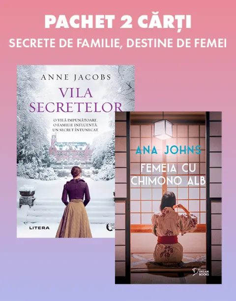 Coperta cărții Pachet Secrete de Familie, Destine de Femei (2 carti)