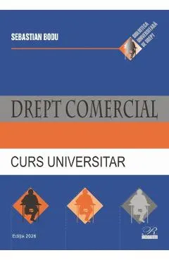 Coperta cărții Drept comercial. Curs universitar