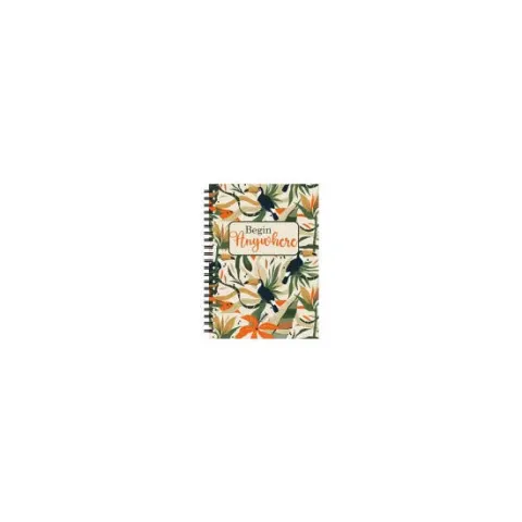 Coperta cărții Toucan Jungle Spiral Journal