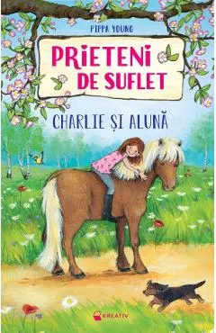 Coperta cărții prieteni de suflet. charlie si aluna - pippa young