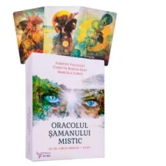 Coperta cărții Oracolul samanului mistic. Set carti-oracol + ghid