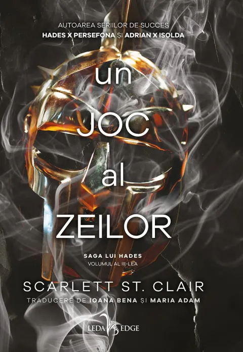 Coperta cărții Un joc al zeilor (al treilea volum al seriei „Saga lui Hades”)