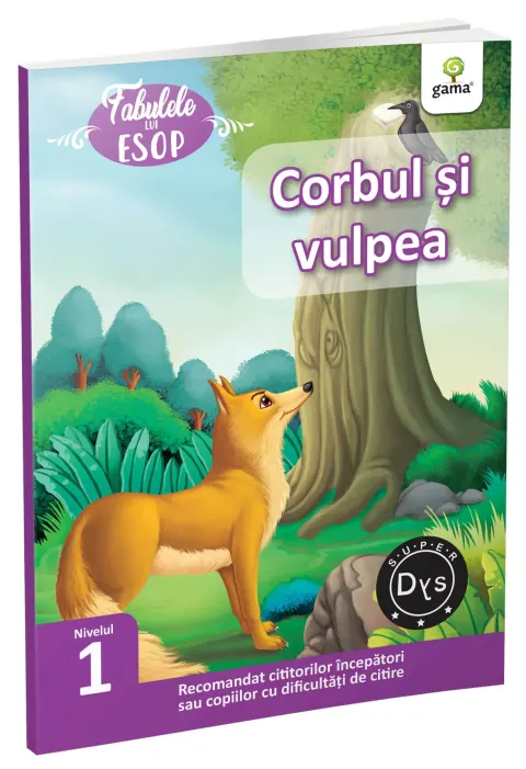 Coperta cărții Corbul si vulpea