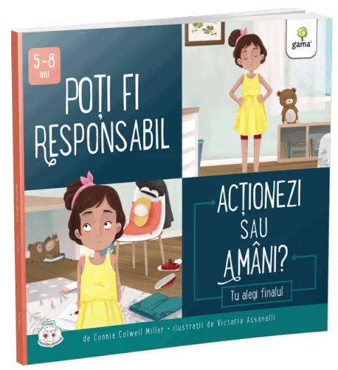 Coperta cărții Poti fi responsabil. Actionezi sau amni?
