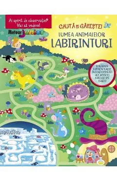 Coperta cărții Labirinturi. Lumea animalelor