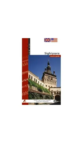 Coperta cărții Sighișoara. Ghid turistic (engleză)