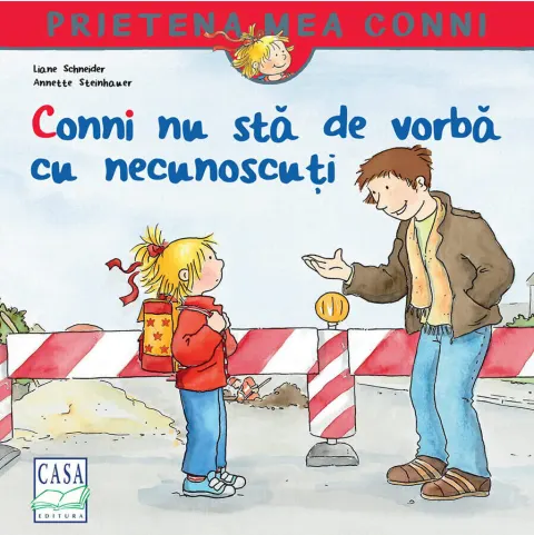 Coperta cărții Conni nu stă de vorbă cu necunoscuți