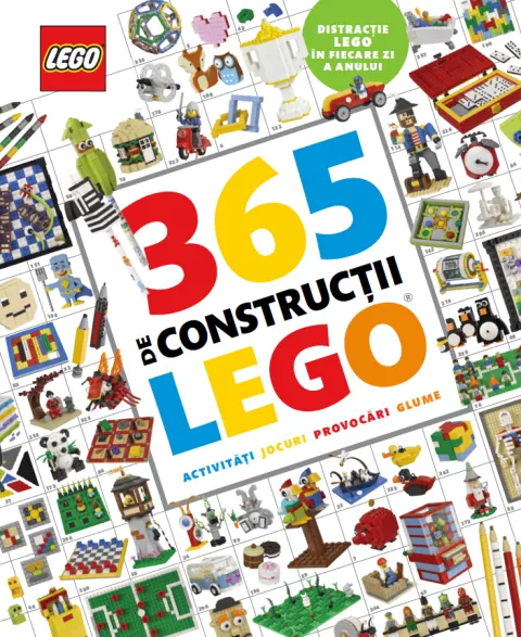 Coperta cărții Lego. 365 de construcții Lego
