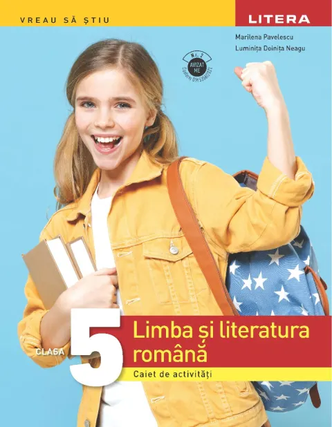 Coperta cărții Limba si literatura romana. Caiet de activitati. Clasa a V-a