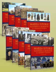 Coperta cărții Pachet Marea istorie ilustrata a Romaniei si a Republicii Moldova