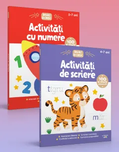 Coperta cărții Pachet Invat si cresc (2 carti)