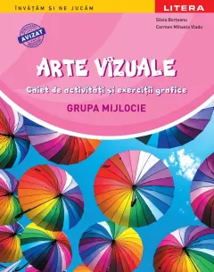 Coperta cărții Arte vizuale. Caiet de activitati. Grupa mijlocie