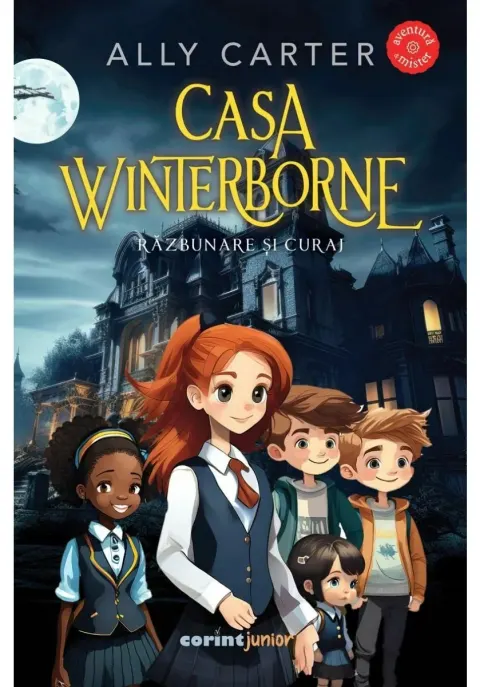 Coperta cărții Casa Winterborne. Razbunare si curaj