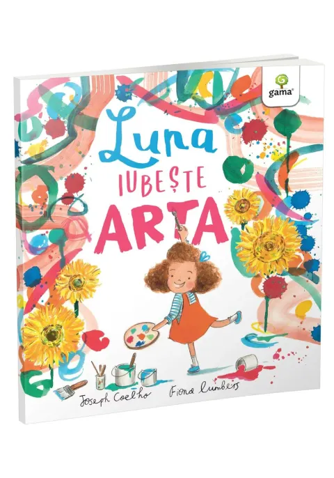 Coperta cărții Luna iubește arta