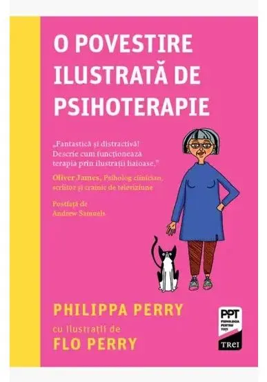 Coperta cărții O poveste ilustrata de psihoterapie