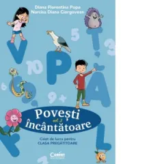 Coperta cărții Povesti incantatoare. Caiet de lucru pentru clasa pregatitoare. Volumul 2