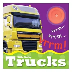 Coperta cărții DAMAGED - Little Noisy Trucks by Christiane Gunzi