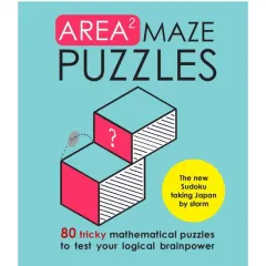 Coperta cărții Area maze puzzles
