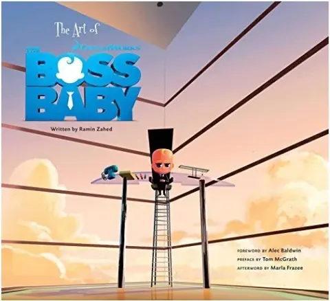 Coperta cărții The Art of The Boss Baby