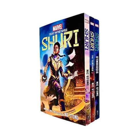 Coperta cărții Marvel Black Panther Shuri Series