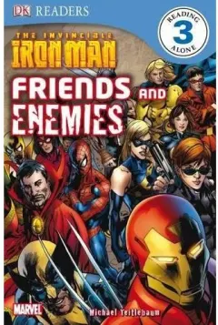 Coperta cărții The Invincible Iron Man Friends and Enemies