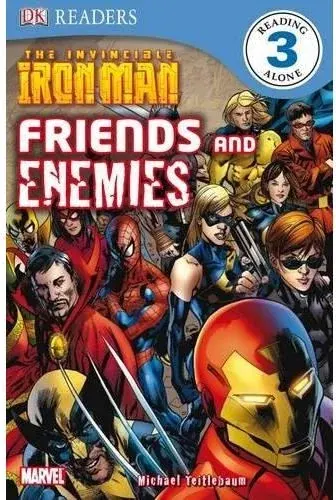 Coperta cărții The Invincible Iron Man Friends and Enemies