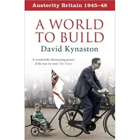 Coperta cărții Austerity Britain: A world to build