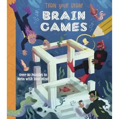 Coperta cărții Train Your Brain! Brain Games