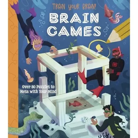 Coperta cărții Train Your Brain! Brain Games