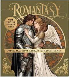 Coperta cărții Romantasy Coloring Book