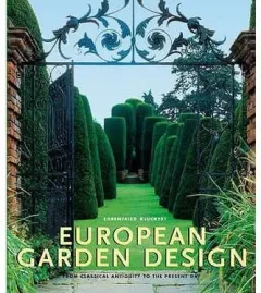 Coperta cărții European Garden Design