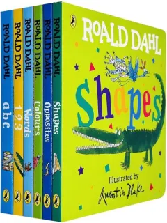 Coperta cărții Roald Dahl Early Learning Pre-School Children Collection 6 Books Board Book Collection Set