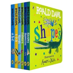 Coperta cărții Roald Dahl Early Learning Pre-School Children Collection 6 Books Board Book Collection Set