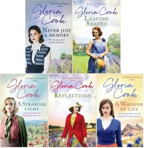 Coperta cărții Gloria Cook 5 Books Collection Set