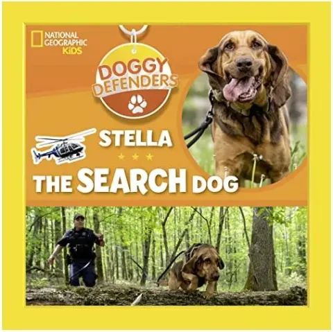 Coperta cărții Stella the Search Dog, Lisa Gerry