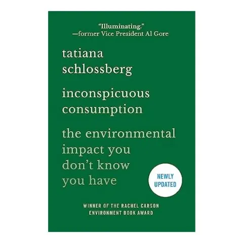 Coperta cărții Inconspicuous Consumption, Tatiana Schlossberg