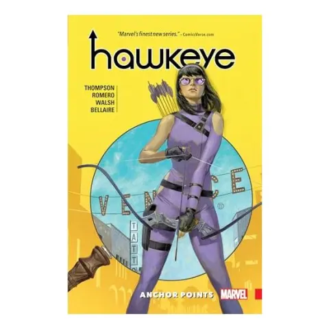 Coperta cărții Hawkeye, Kelly Thompson