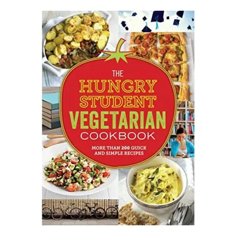 Coperta cărții Hungry Student Vegetarian Cookbook, Spruce