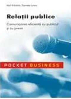 Coperta cărții Relatii publice