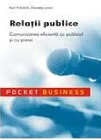 Coperta cărții Relatii publice