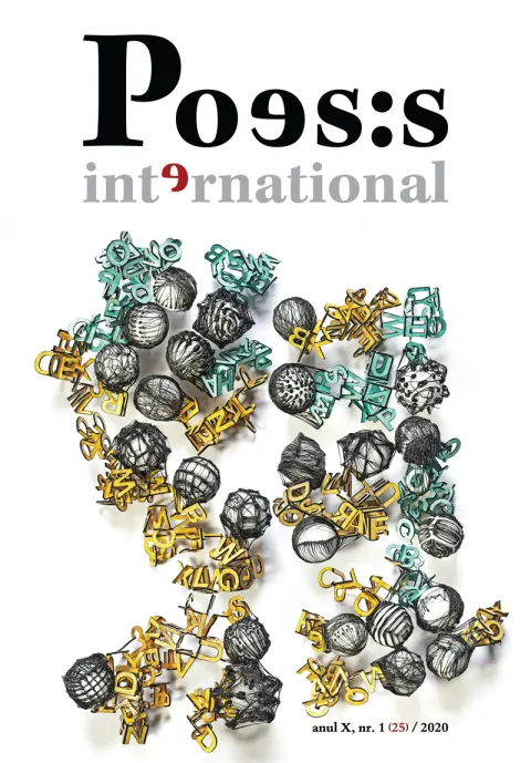 Coperta cărții Revista "Poesis international" nr. 1 (25) / 2020