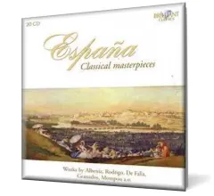 Coperta cărții España, Classical Masterpieces from Spain (20 CD)