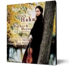Coperta cărții Barber & Meyer: Violin Concertos